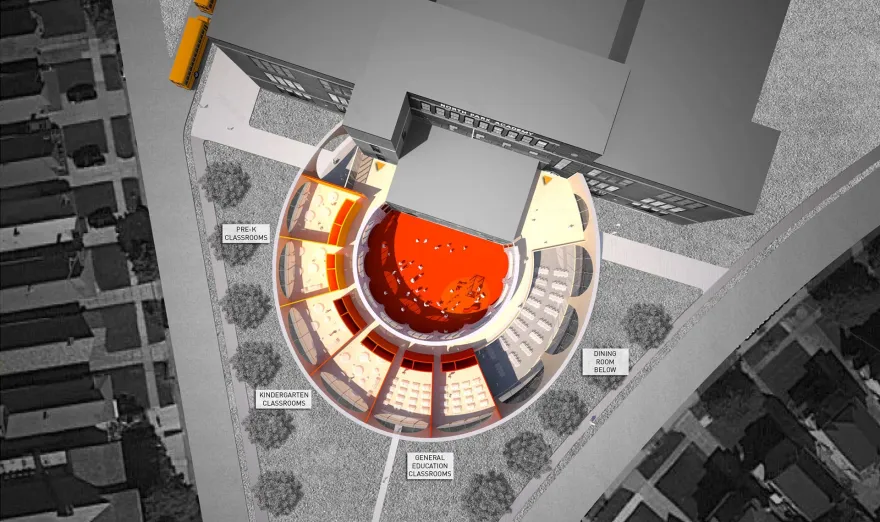 North Park Academy 扩建项目丨美国布法罗-12