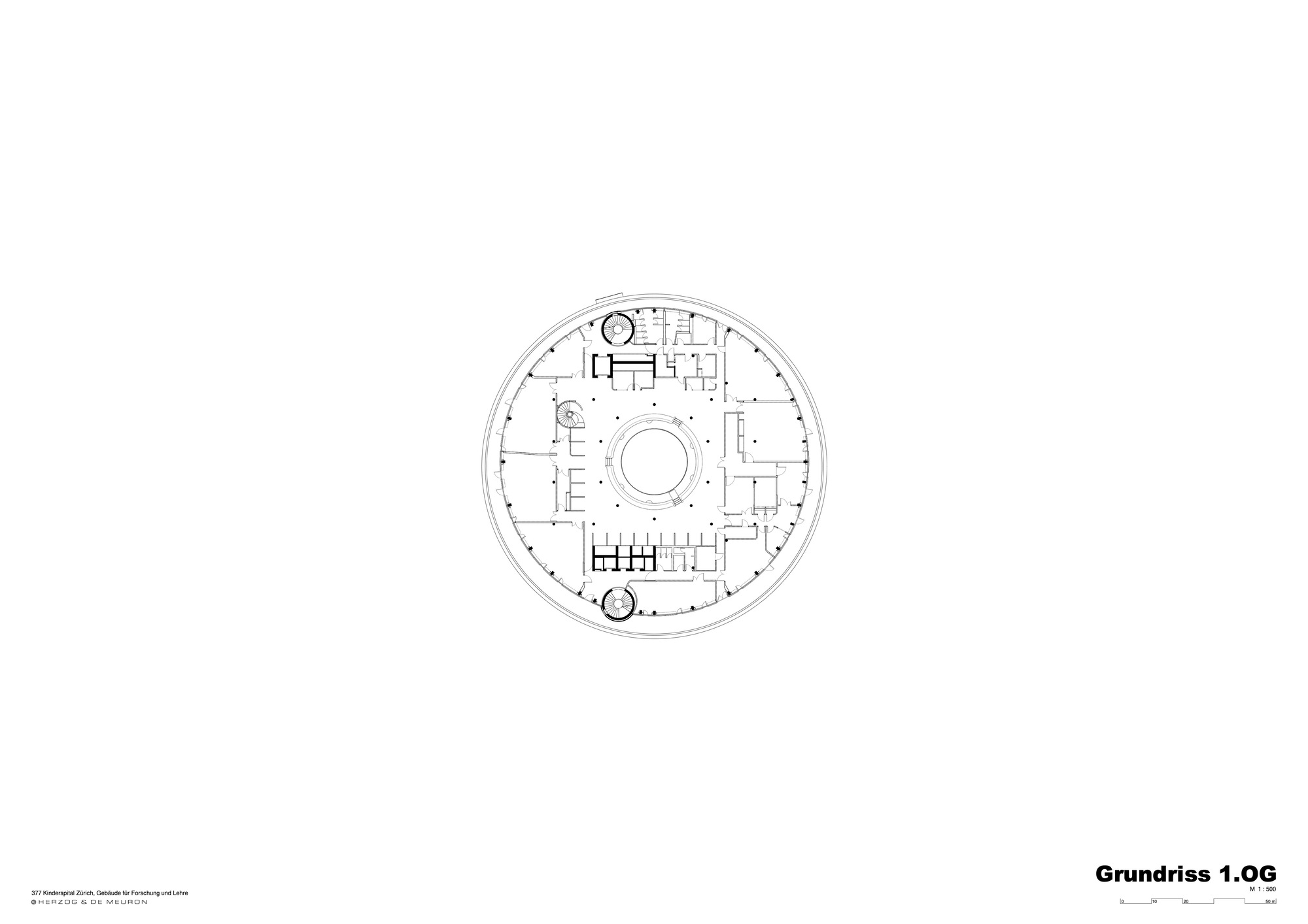 苏黎世大学儿童医院丨瑞士苏黎世丨Herzog & de Meuron-66