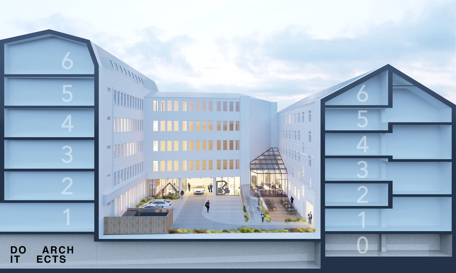 北欧风格共享空间设计-49