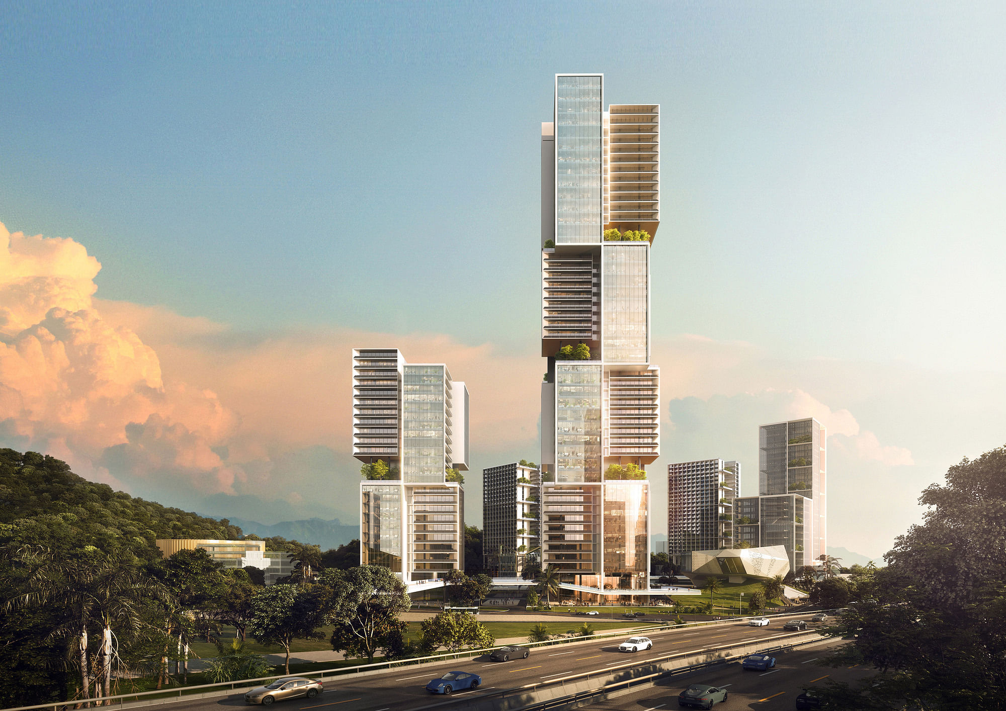 深圳建筑业生态智慧谷总部丨中国深圳丨凯达环球,深圳嘉柏国际及MLA+B.V.联合体-0