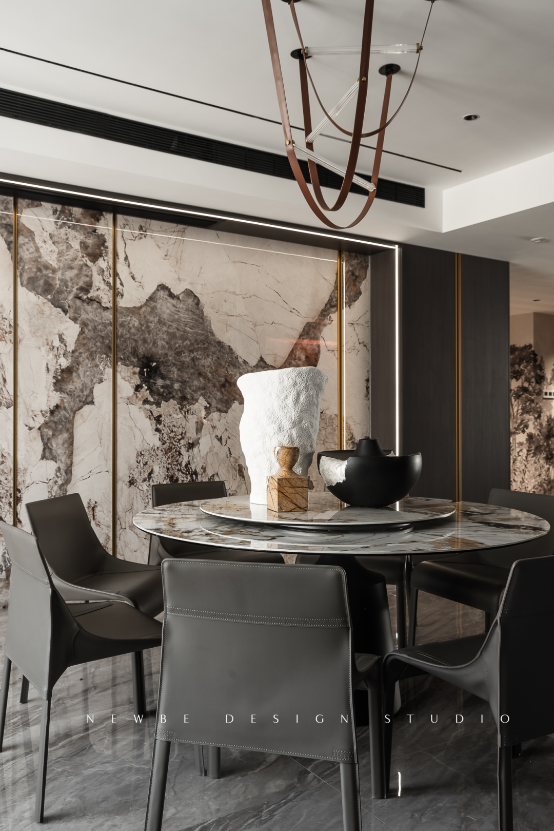 轻奢现代风超大平层设计丨陈丽娟,江怡君-37