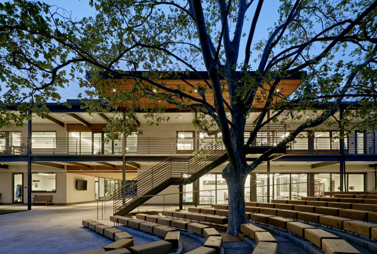 马克·戴学校——学习共享区和行政增建部分-12