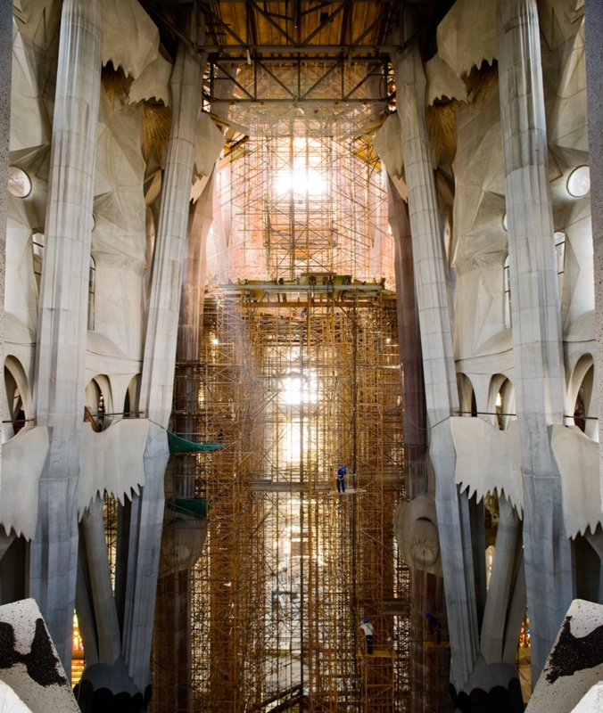 圣家赎罪堂续建工程丨西班牙巴塞罗那丨多位建筑师,如高迪,博内特等-33