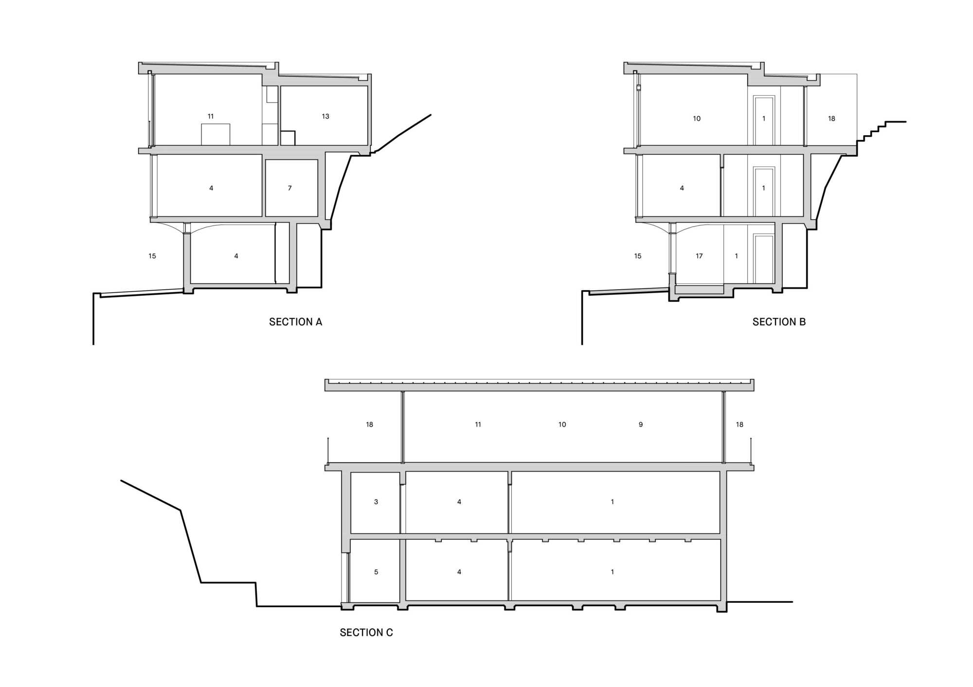 托臂式房屋丨澳大利亚悉尼丨Nick Bell Architects-52