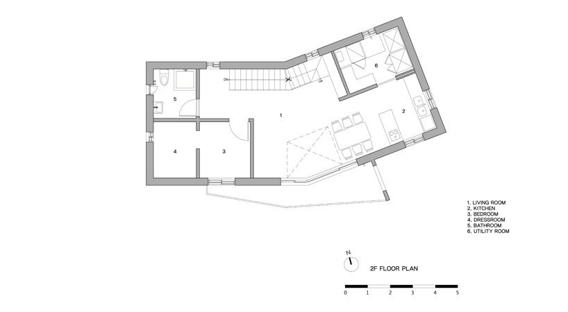 韩国绿扬住宅 | 三代同堂的垂直空间设计-39