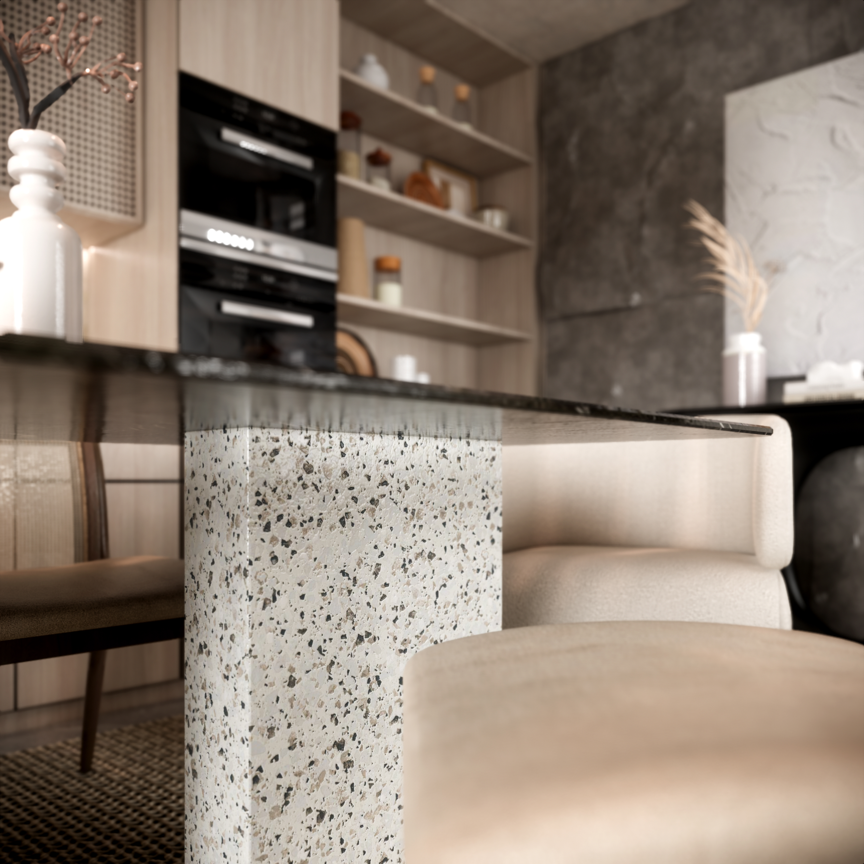 Project 01_Scandinavian Kitchen & Dining Area-4