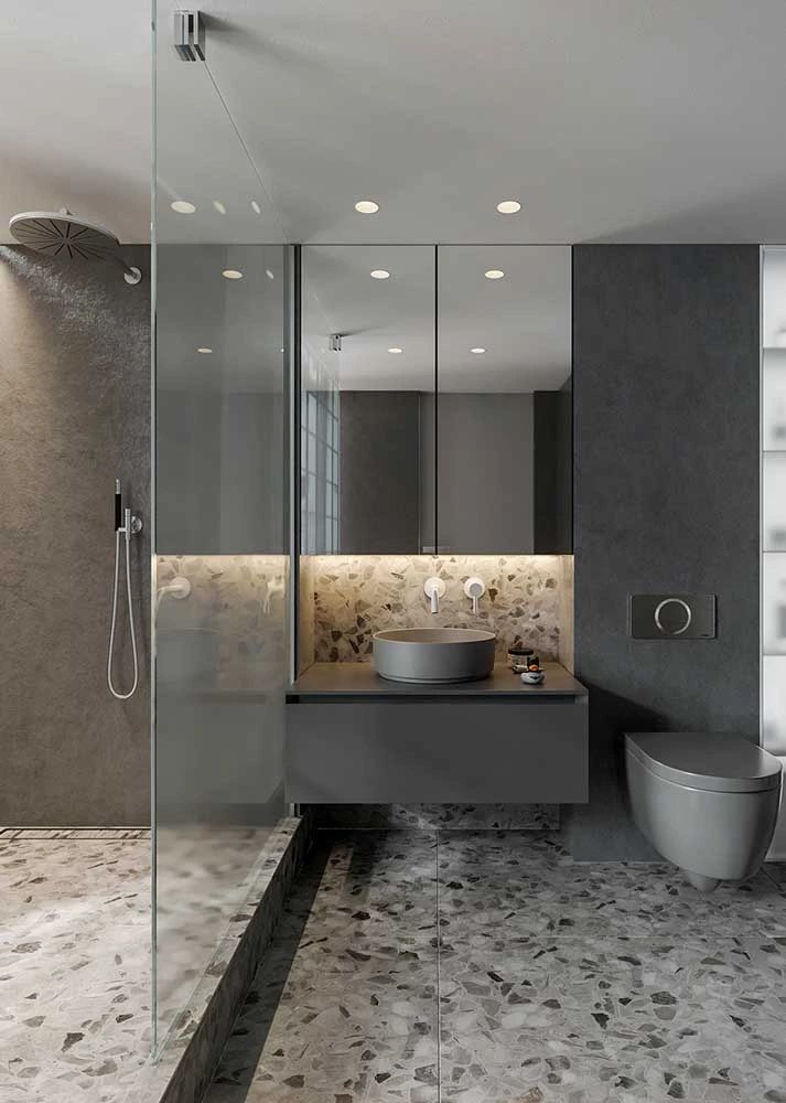 色彩缤纷的水磨石,打造多样空间魅力-43