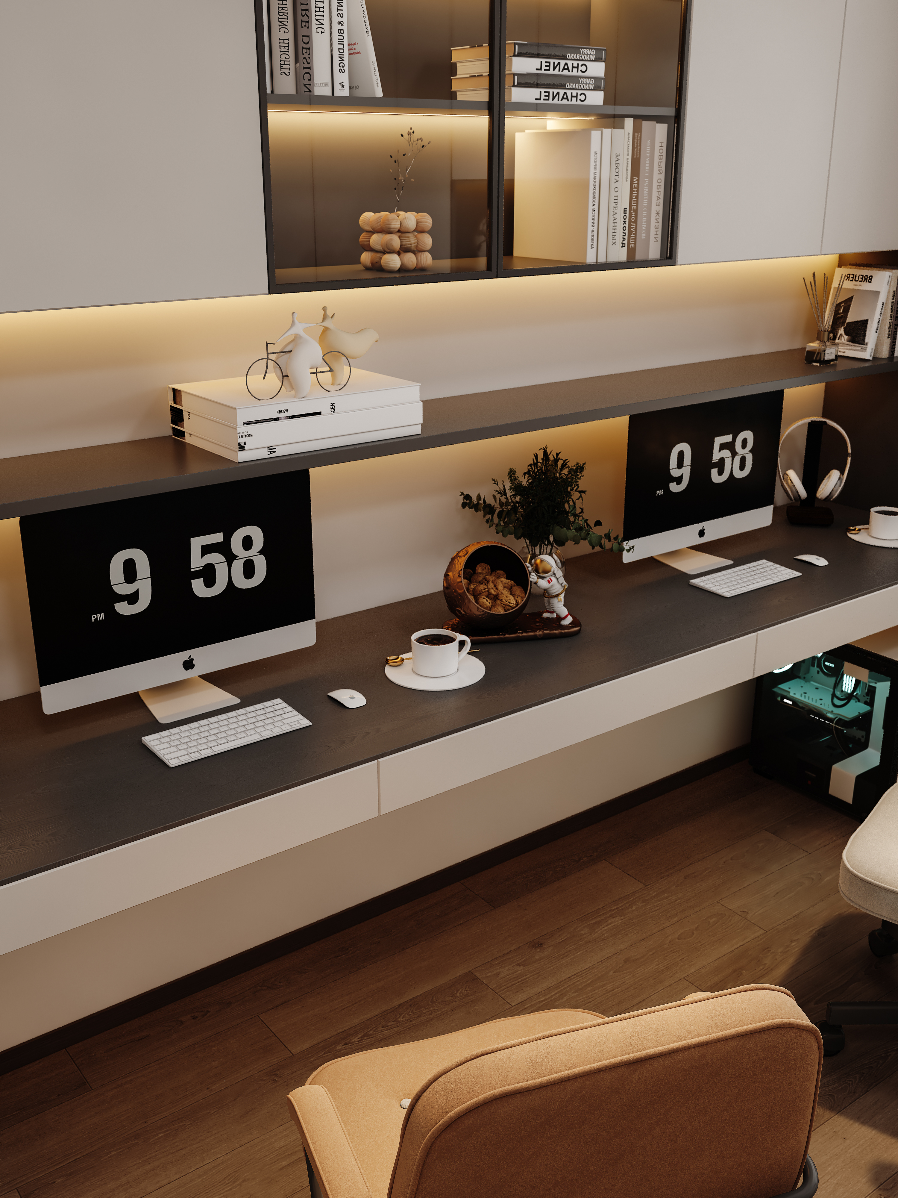 现代原木写实渲染-6