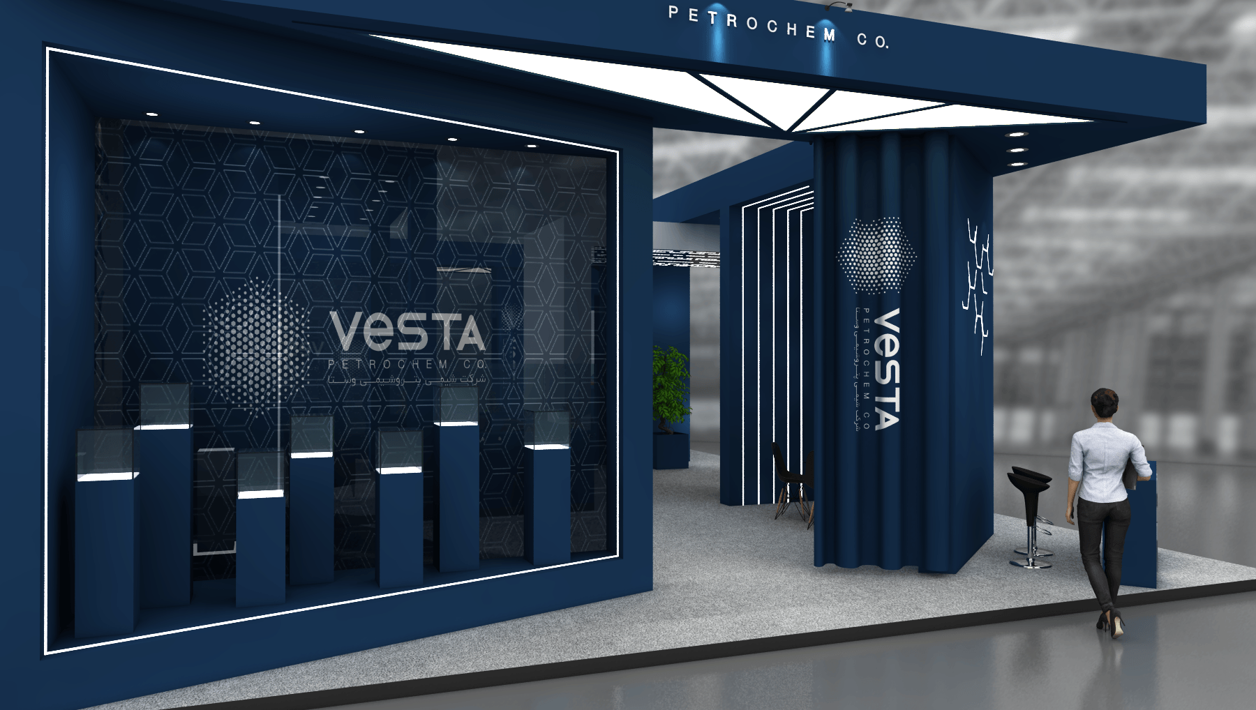 Vesta Petrochem 展览展台设计-10