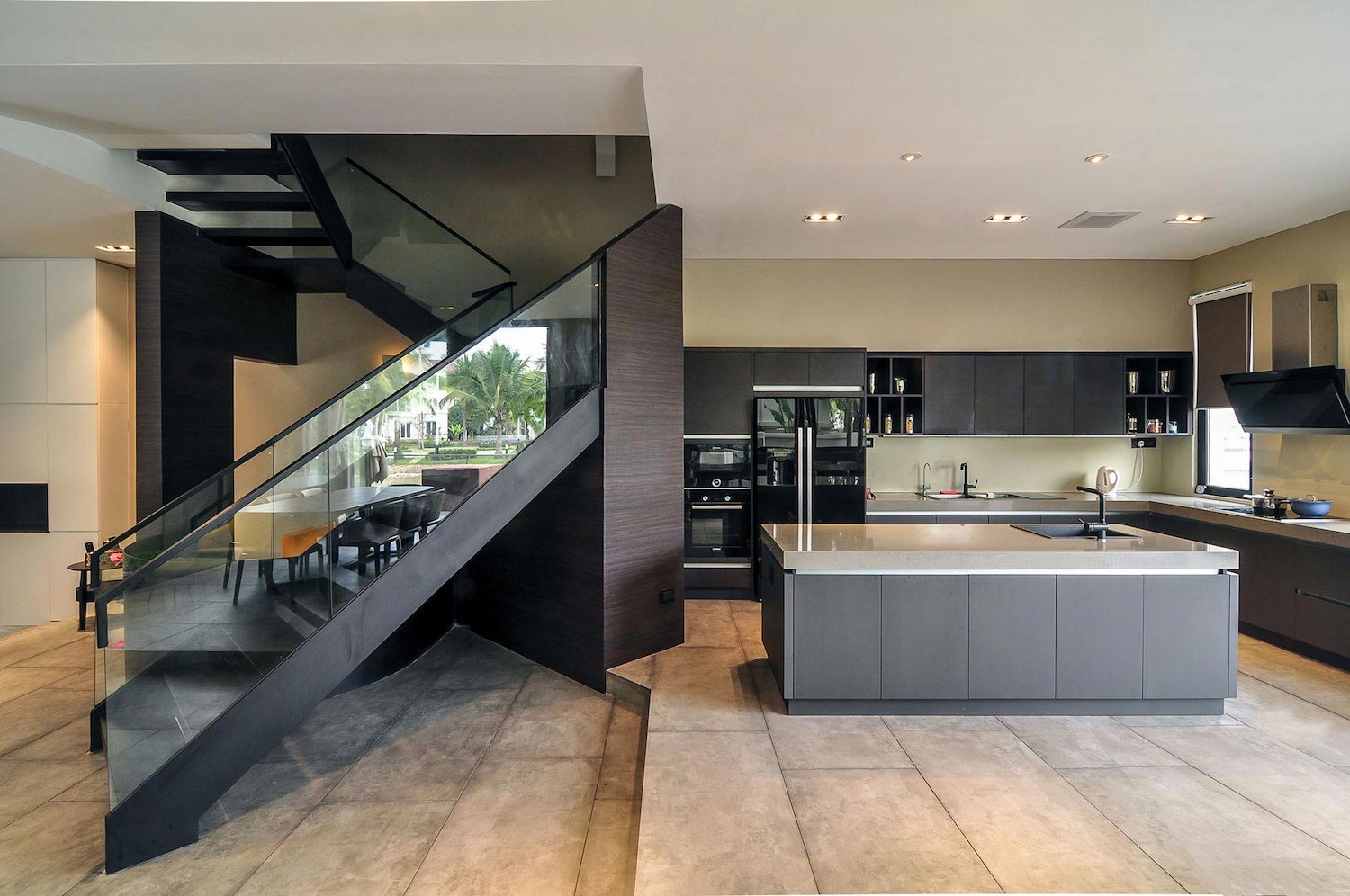 越南哈诺伊 T House，风水与现代设计的完美融合-9