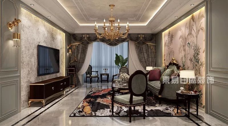 【刘稼黛作品】142㎡优雅唯美法式,轻奢有度、浪漫刚好!-31