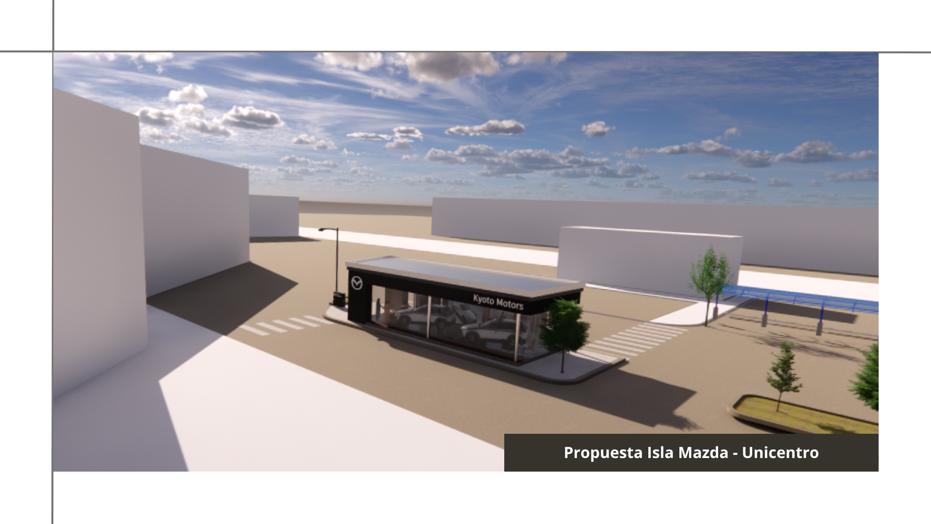 Isla de exposición para centro comercial-0