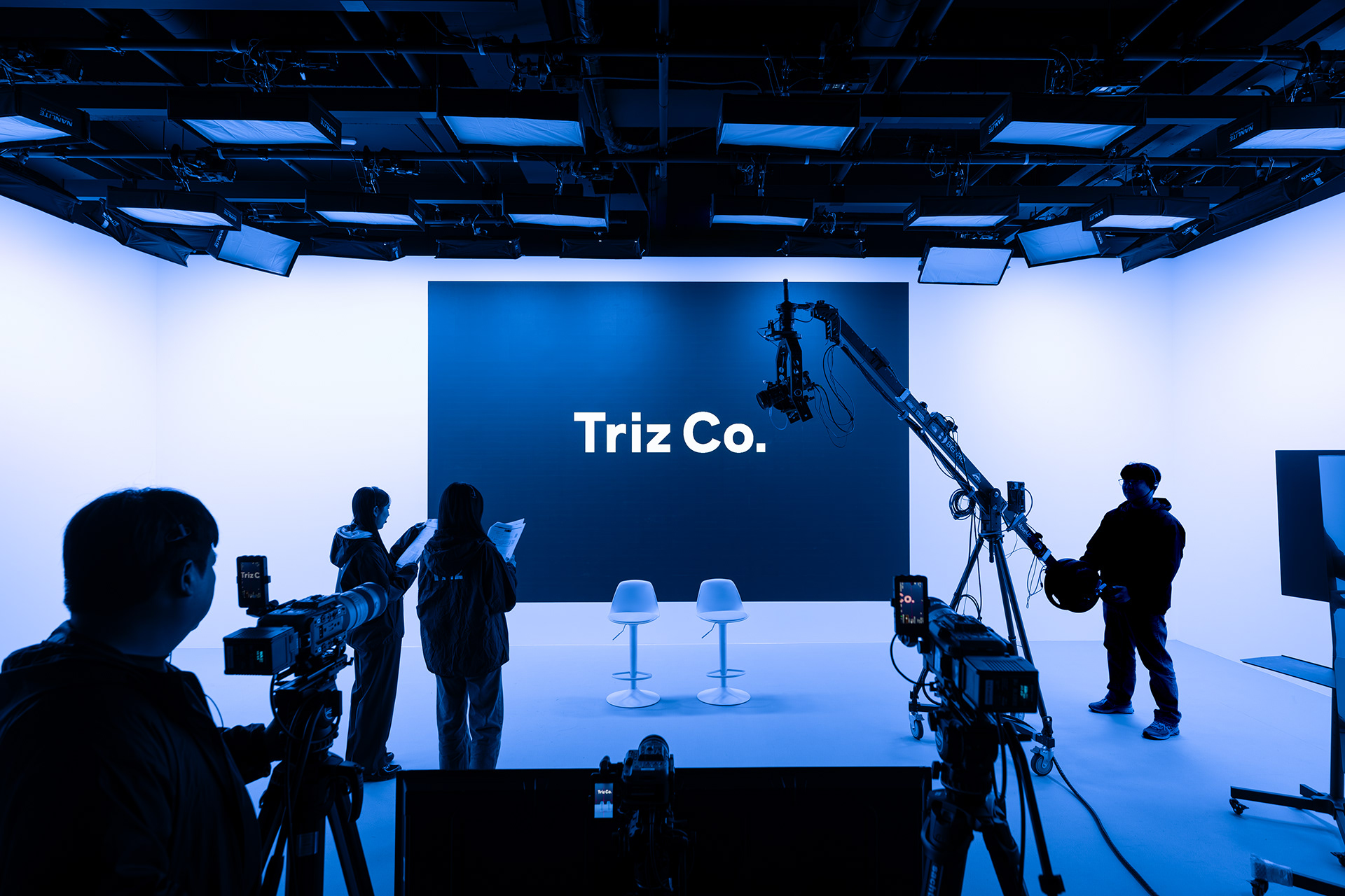 特里兹共创直播工作室（注：Triz可能是特定名称，音译为特里兹 ；co·推测为co-create（共创）的简写） 丨韩国首尔-4