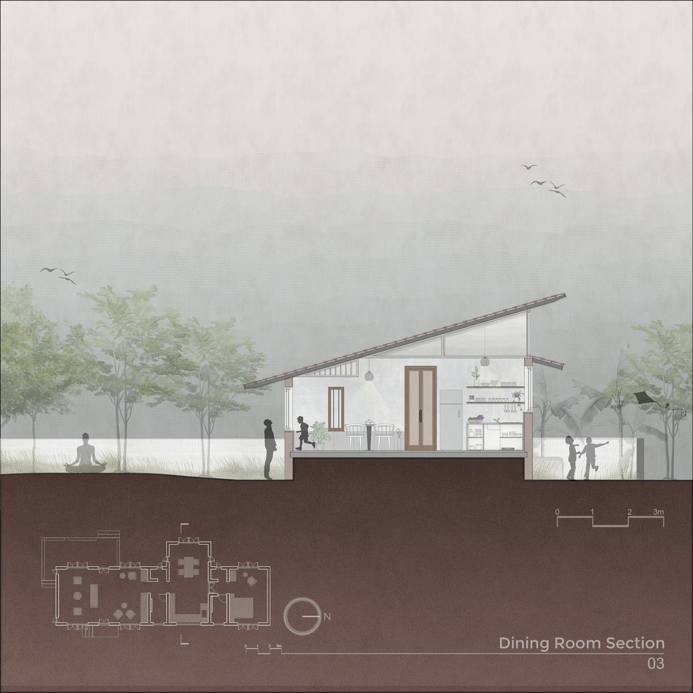 融入自然的印度乡村故居-29