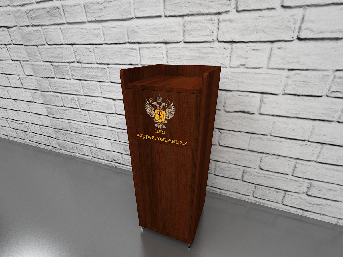 3d - модель "почтовый ящик"-2