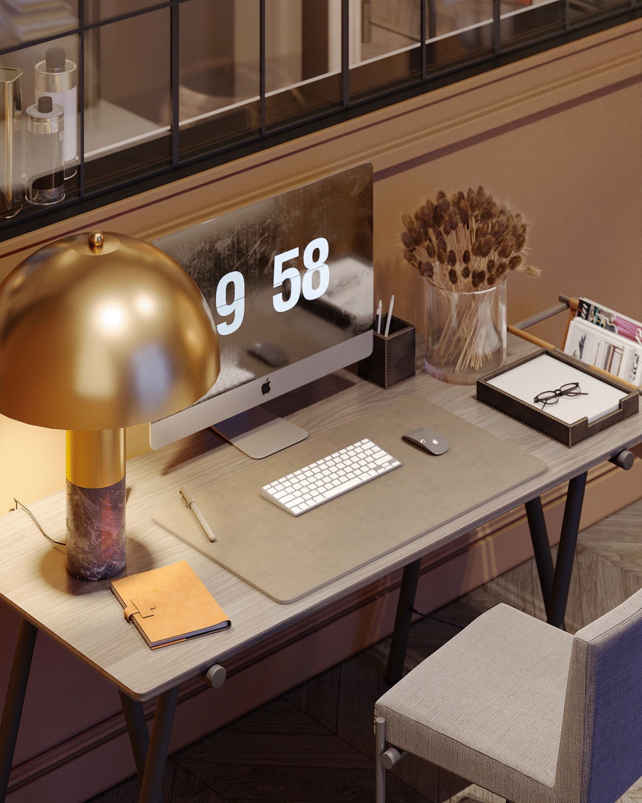 120㎡乌克兰基辅多彩空间设计-24