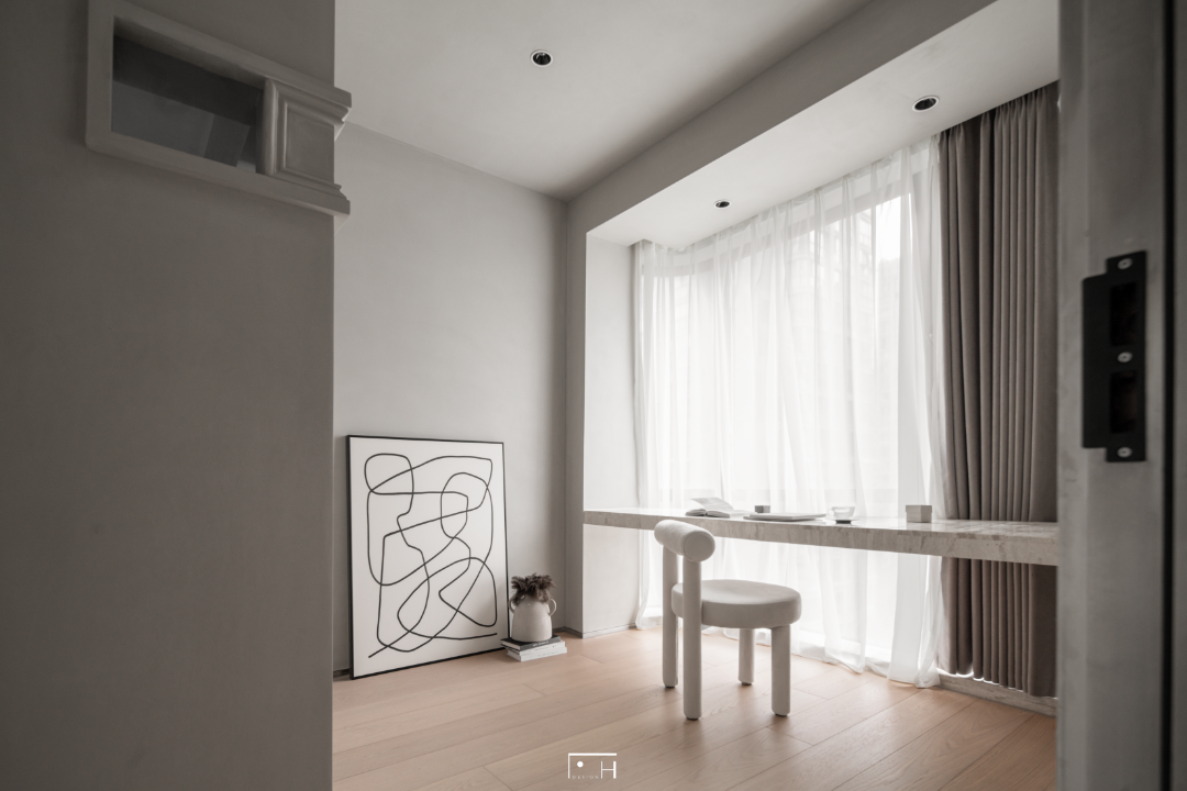 浙江诸暨城市之星极简之家丨中国浙江丨栗禾设计-41