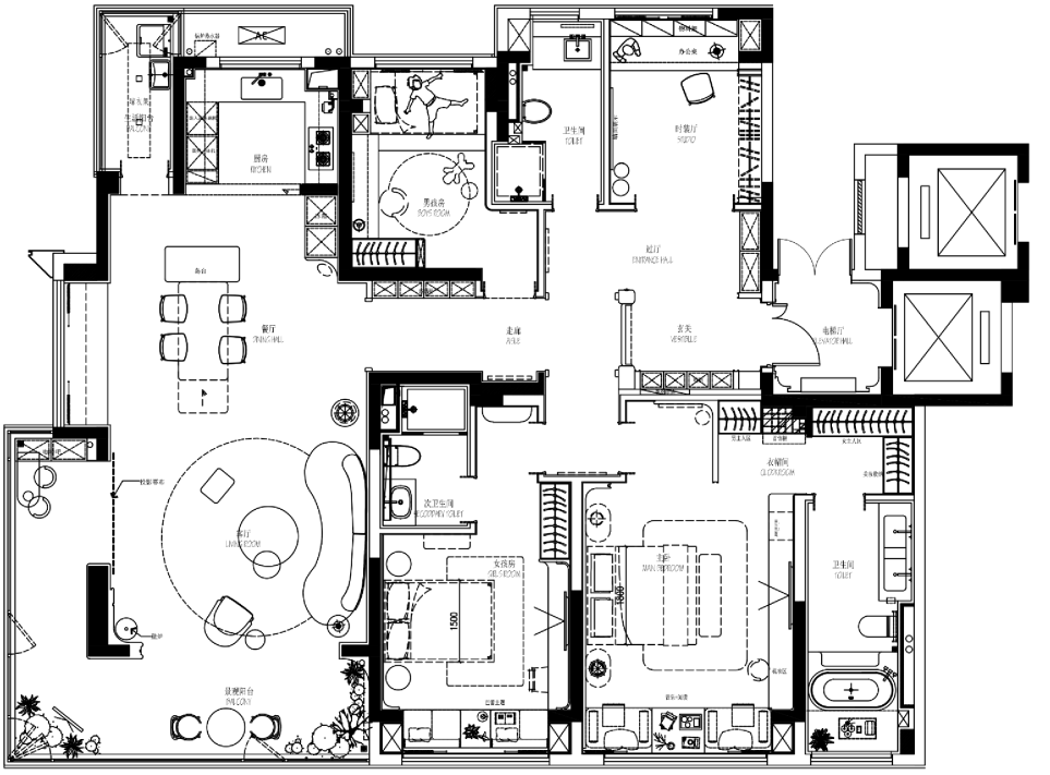 元禾大千 · 常熟招商琴湖210样板间丨中国江苏-61