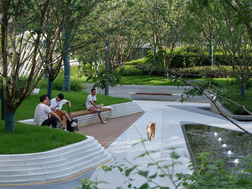 成都邻里峡谷景观丨中国成都丨大小景观-3