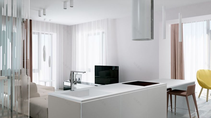 “Метр”公寓室内设计项目丨安德烈·戈尔丁斯基设计工作室-5