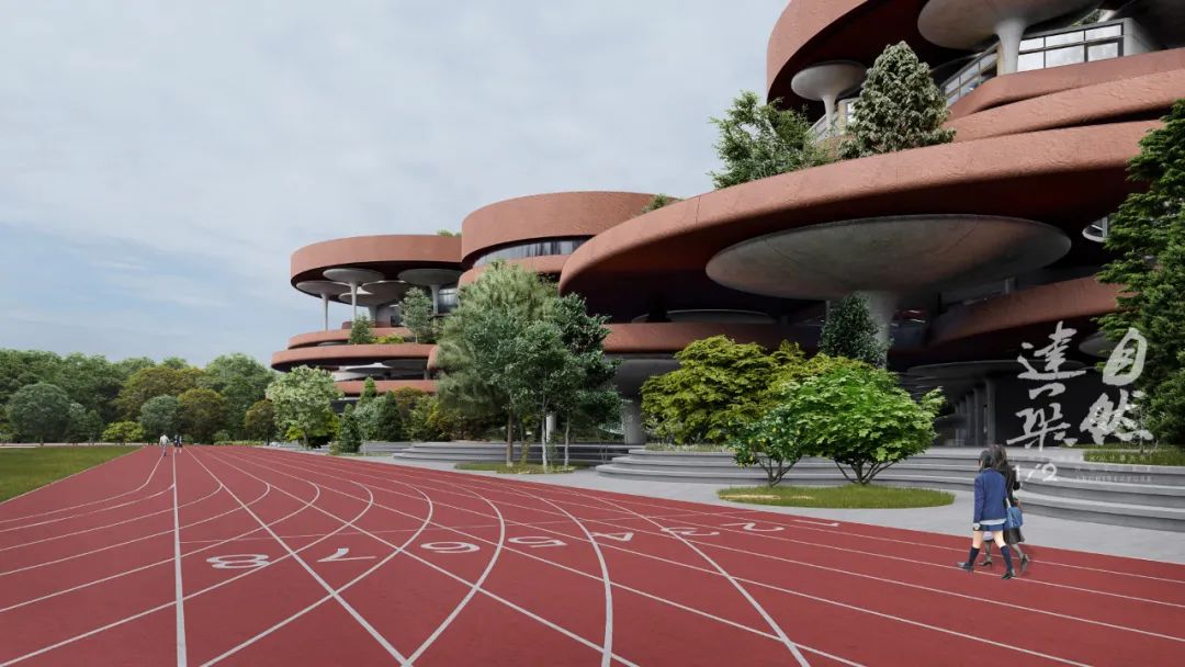 天府新区理想校园竞赛丨二分之一自然建筑设计事务所-40