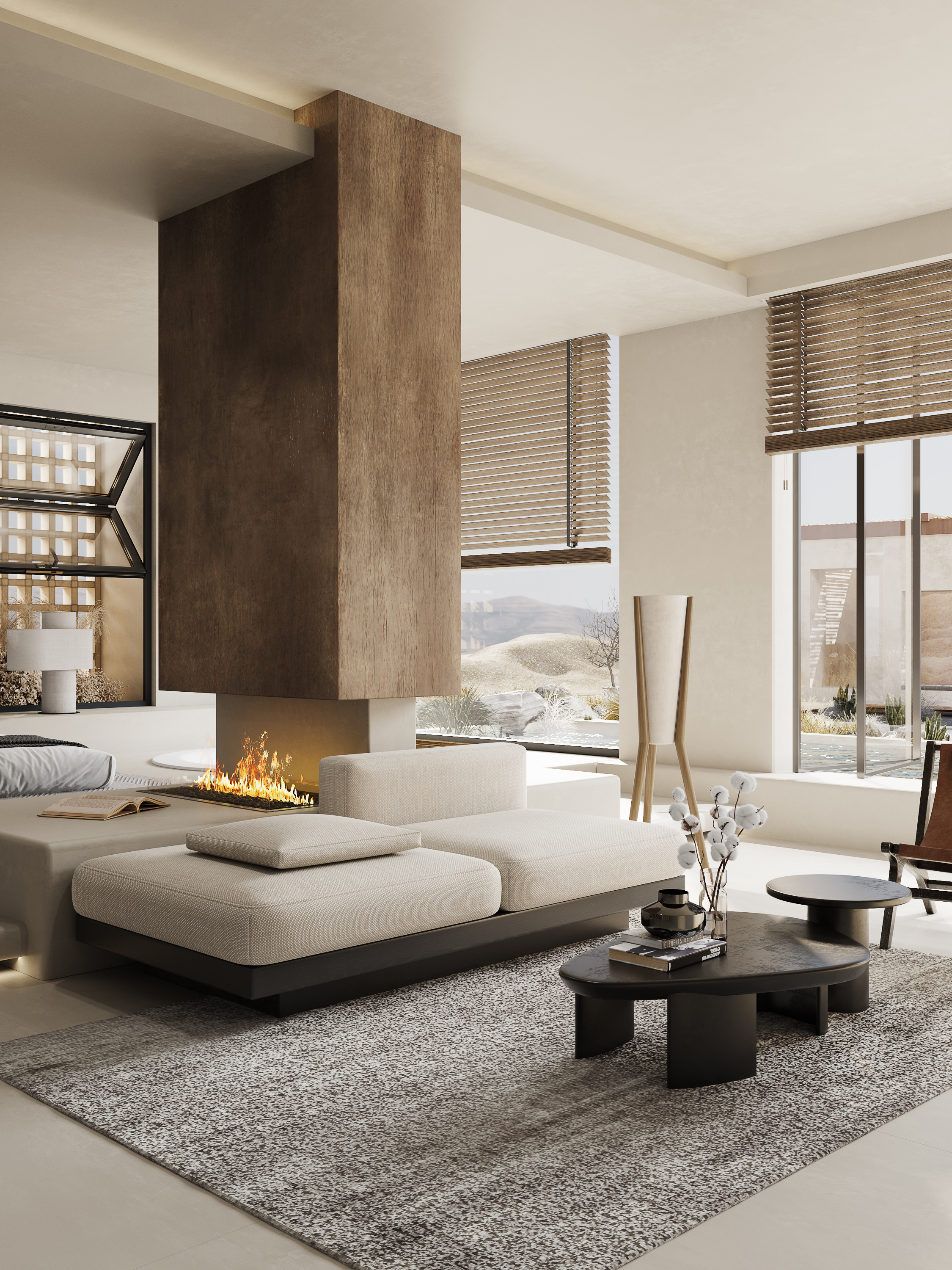 绘感视觉设计——诧寂风名宿空间设计案例-6