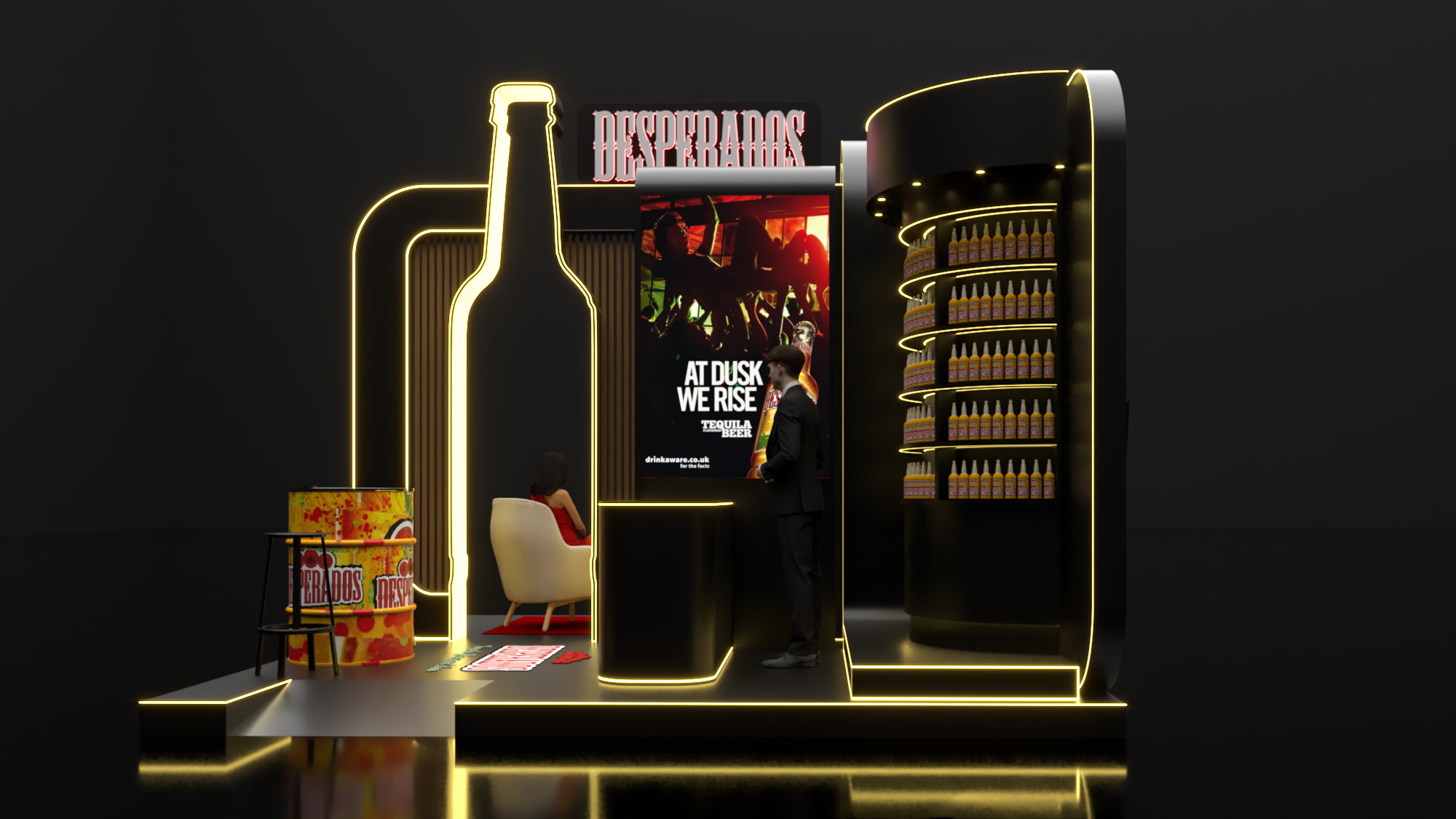 DESPERADOS Pop-Up Experience Booth-3