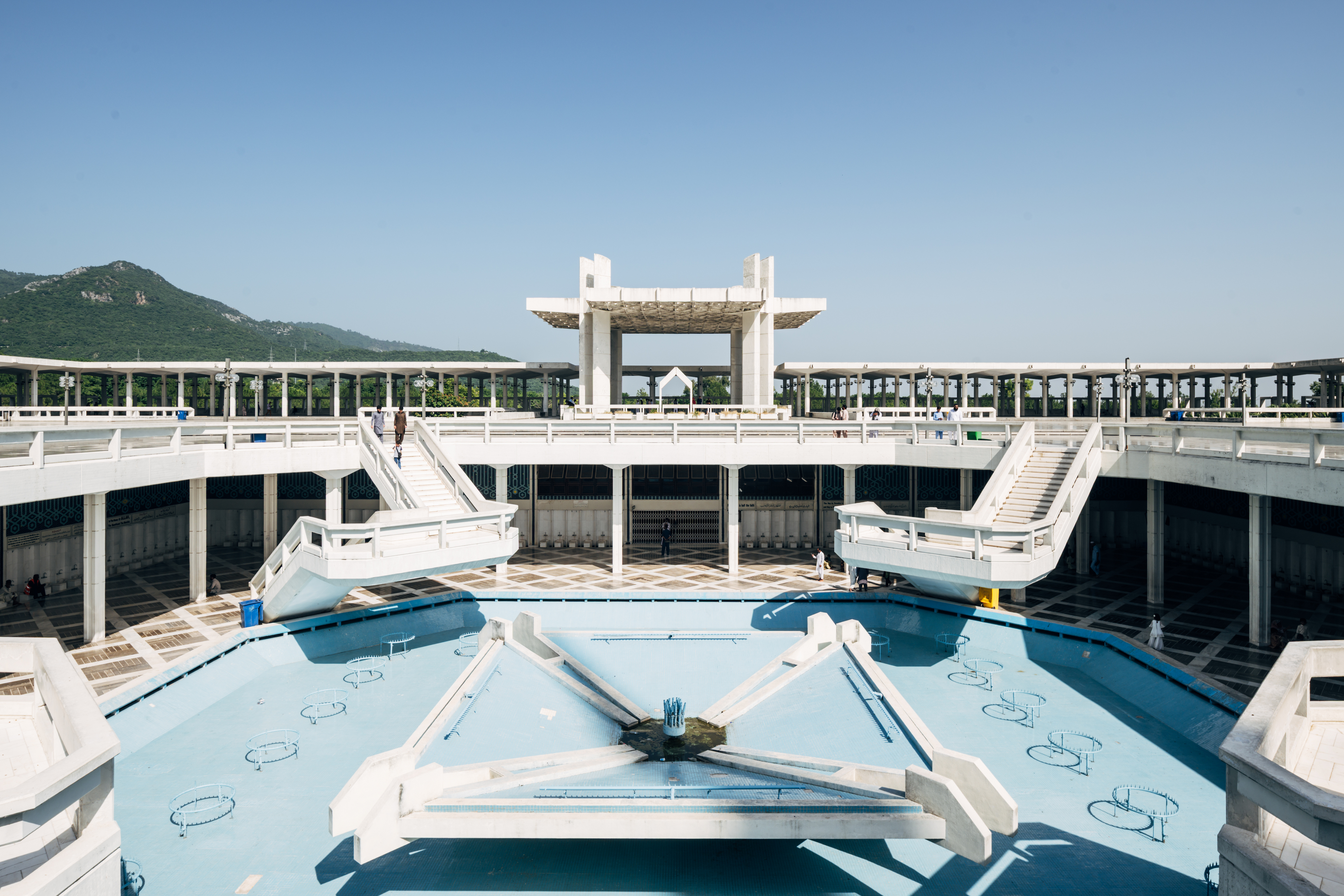 Faisal Mosque（费萨尔清真寺）丨巴基斯坦伊斯兰堡丨土耳其建筑师Vedat Dalokay-3