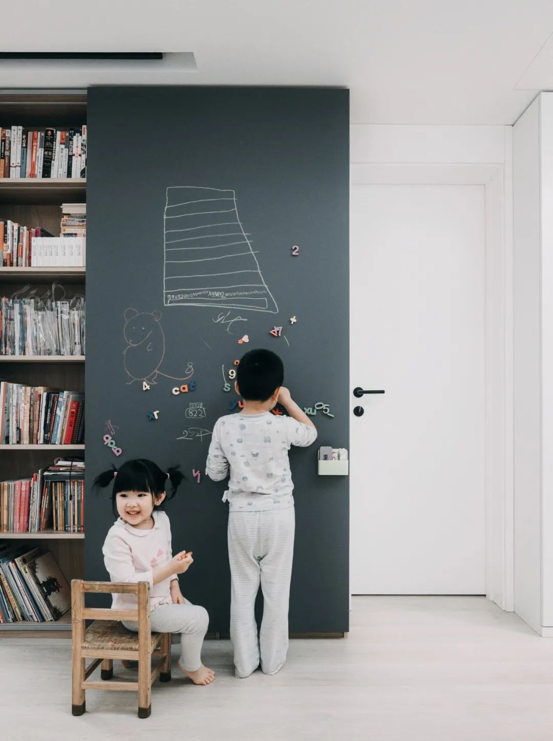 学区房爆改,三代同堂共享空间魔法丨中国北京丨恒田设计研究所-71