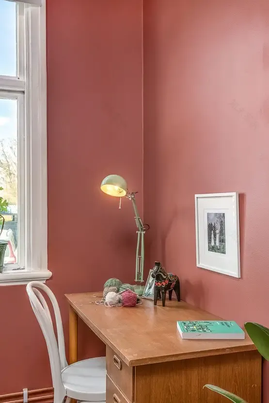 复古色彩的瑞典老屋厨房-20