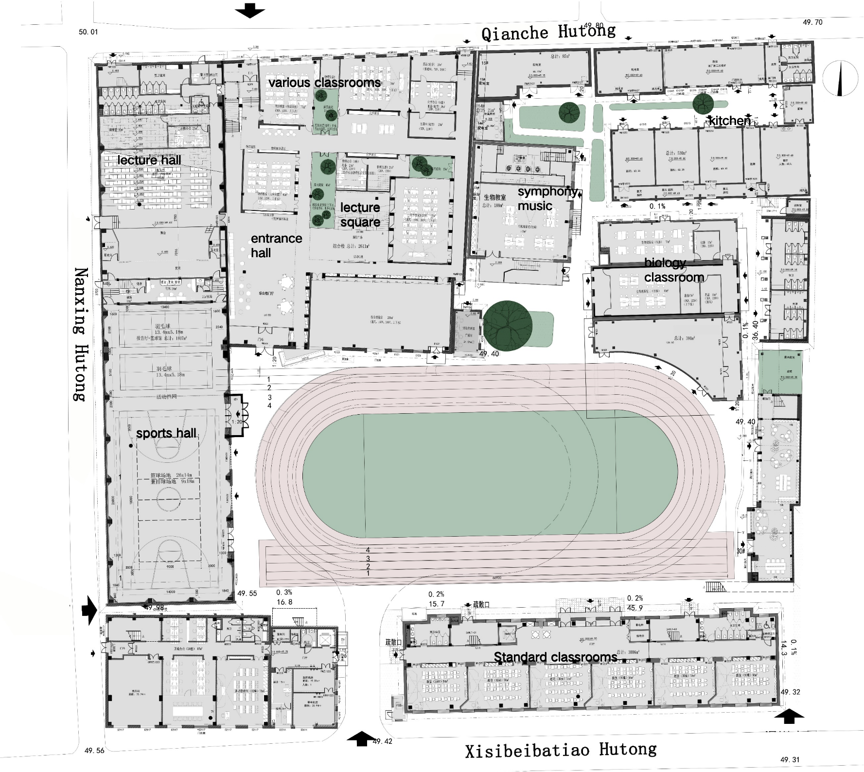 正泽学校平安里校区 / WIT方夏设计 + 北京建院-92