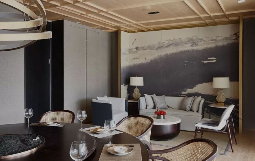 陆家嘴 CBD 山水烟火味道餐厅设计-23