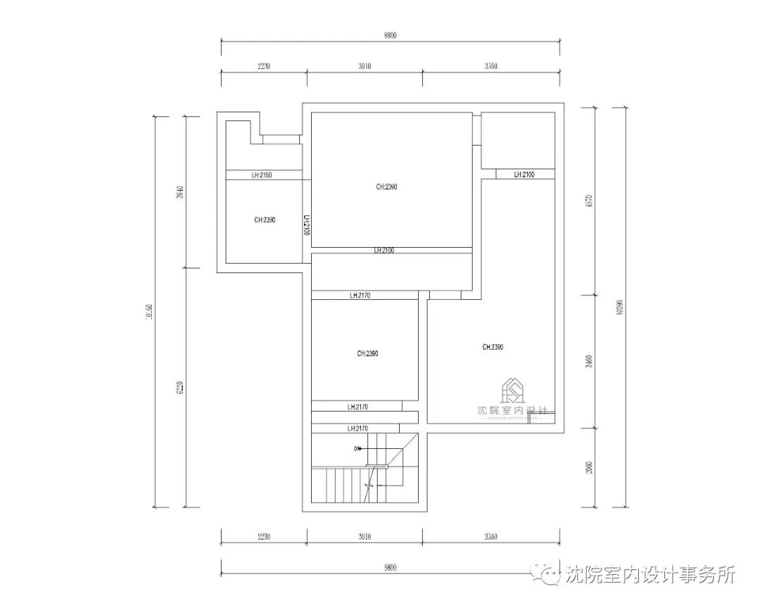 中海国际•清新居 | 沈院室内设计事务所的 146㎡公寓设计-15