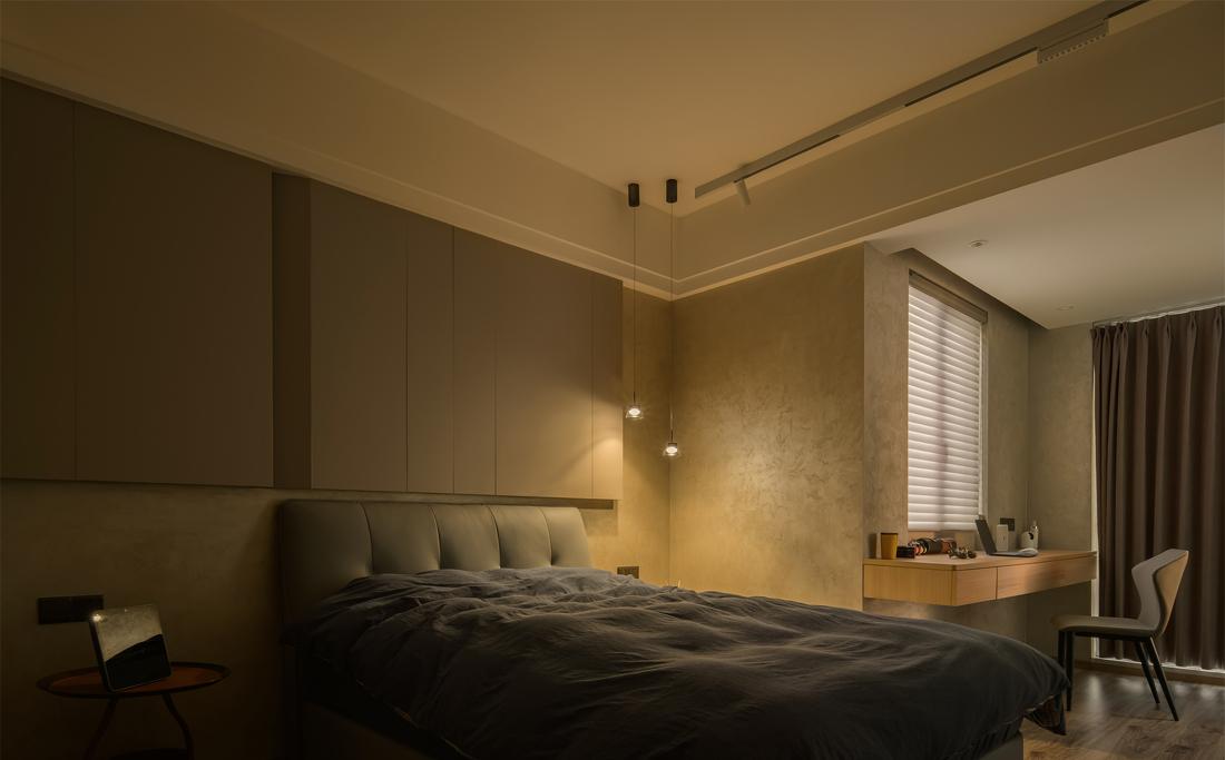 现代简约风格婚房设计-36