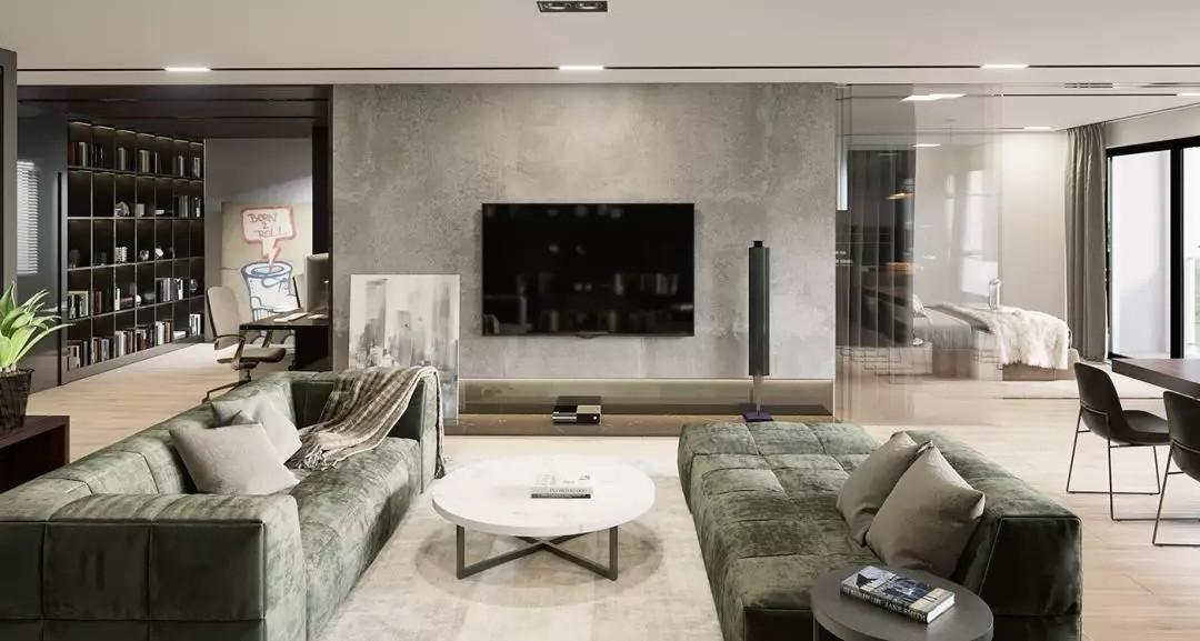 Hieu Doan--充满现代奢华空间的住宅154㎡-2