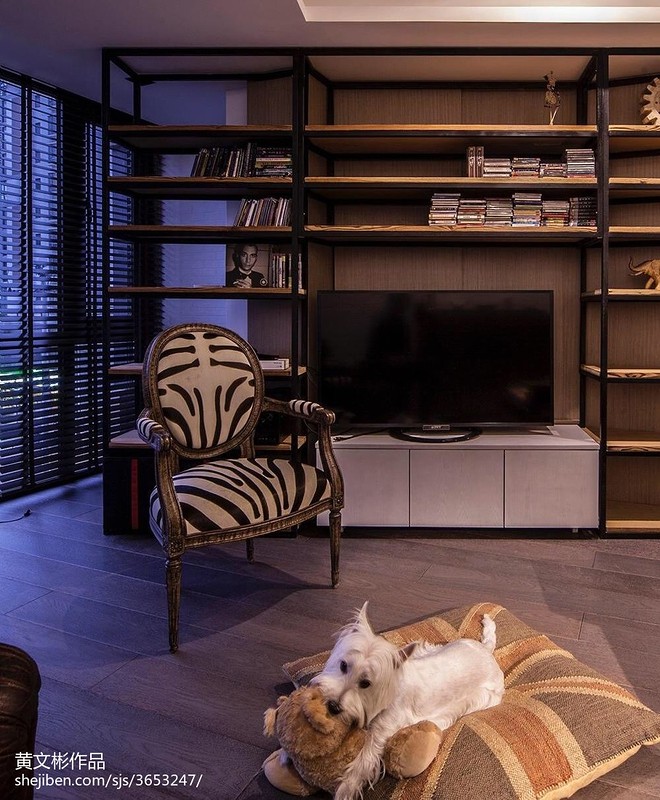 上海滩花园130平米二居装修案例-11