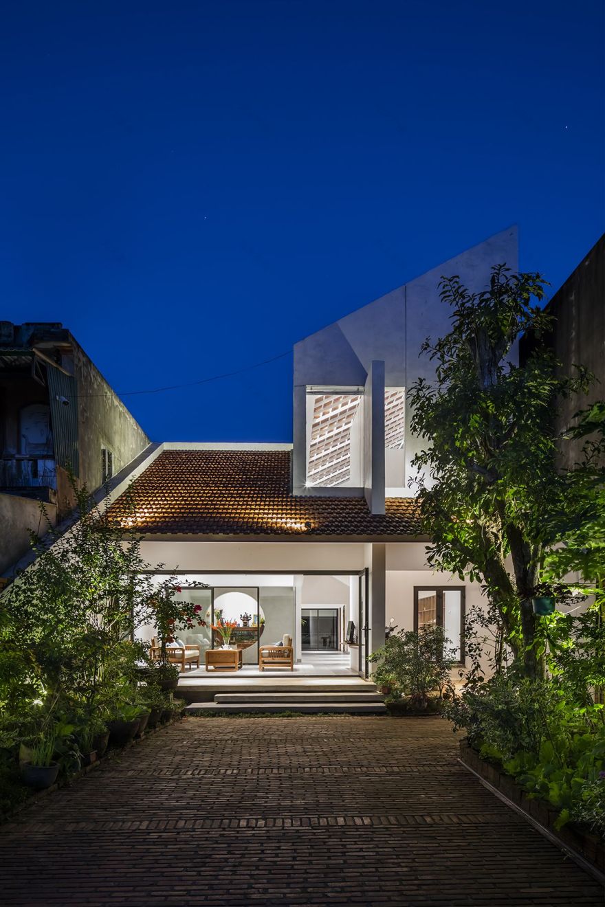 现代与传统交融的越南 Quảng Ngãi House-54
