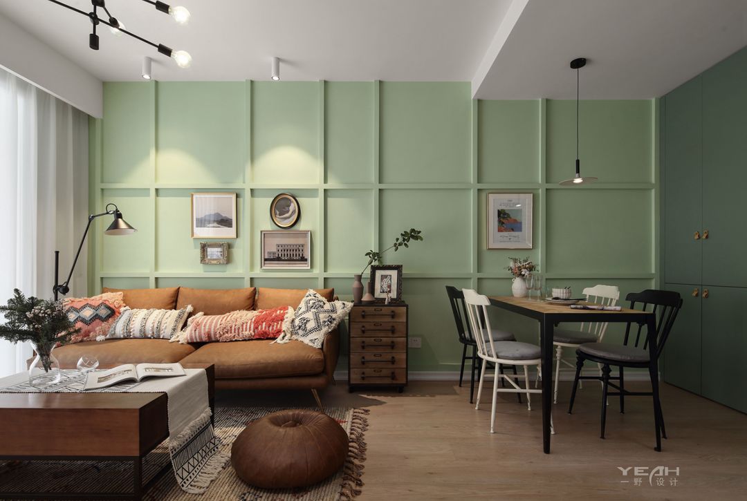 绿意北欧，温馨小家的设计魅力-33