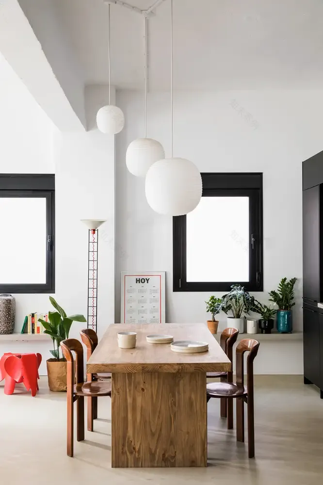 马德里时尚 loft | 旧纺织厂变现代舒适公寓-2