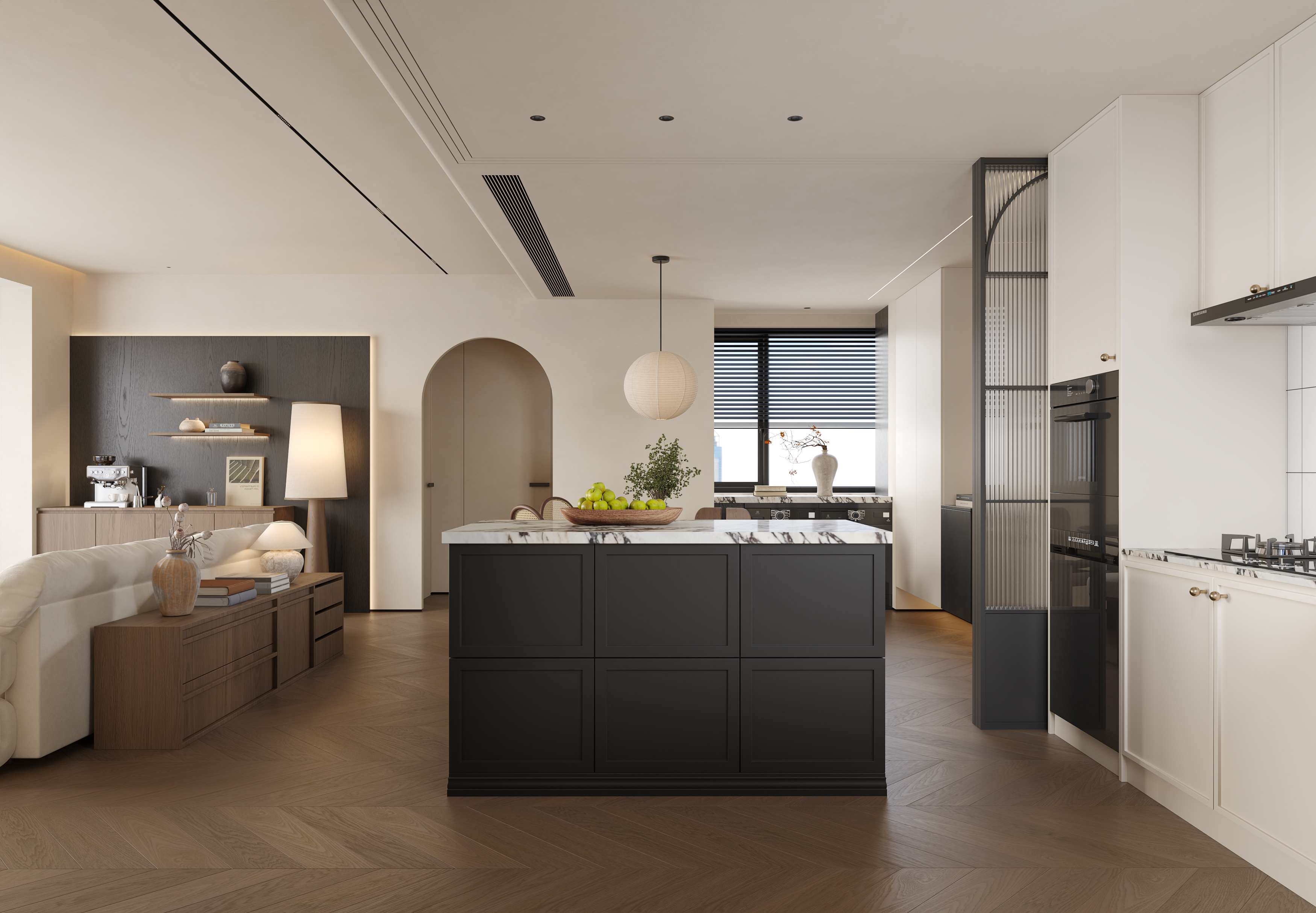 中古风餐厅渲染-9