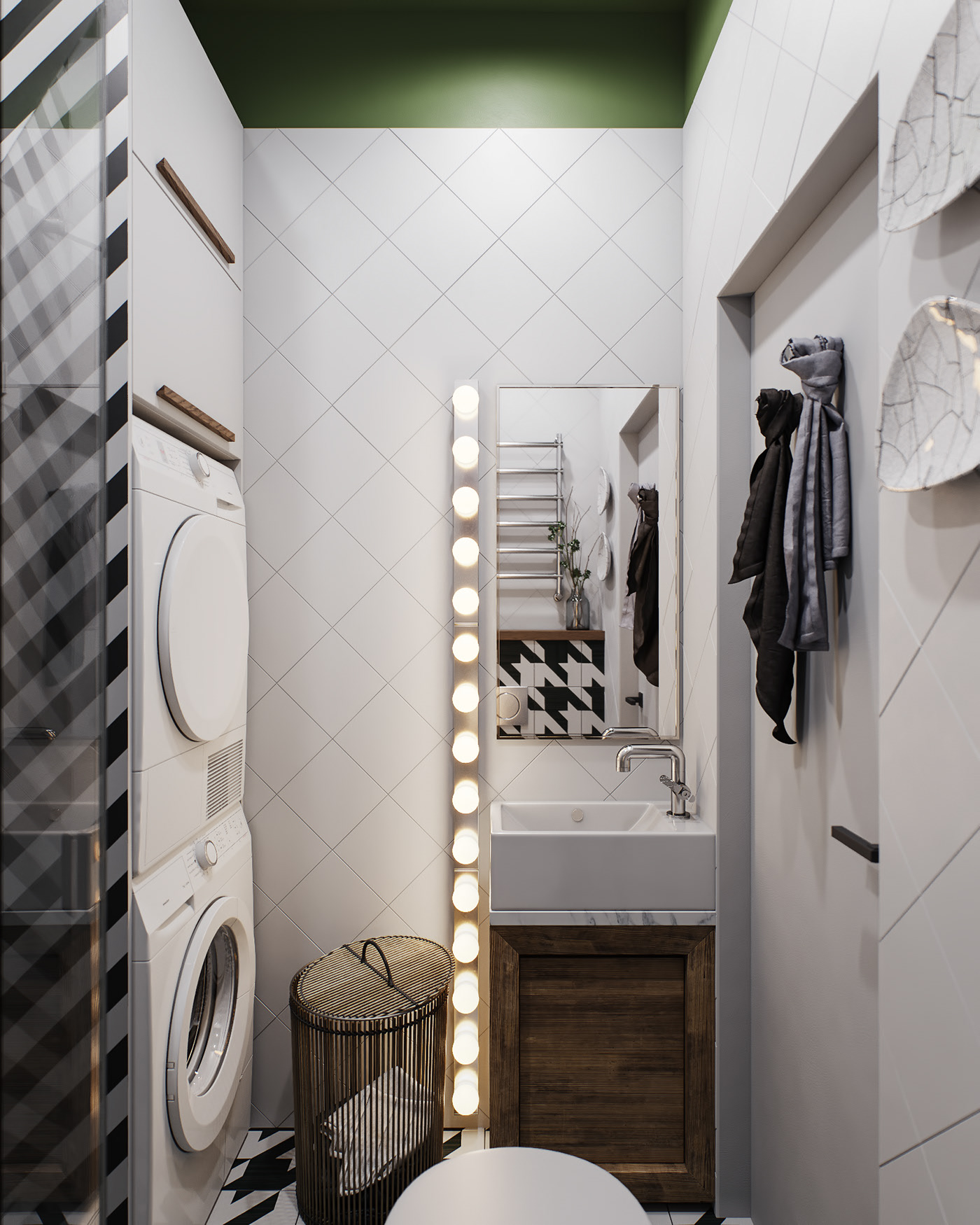 北欧风大胆用色，打造独特家居空间-21