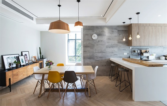 绿色下的安然——复式住宅改造  GDA观在设计-5