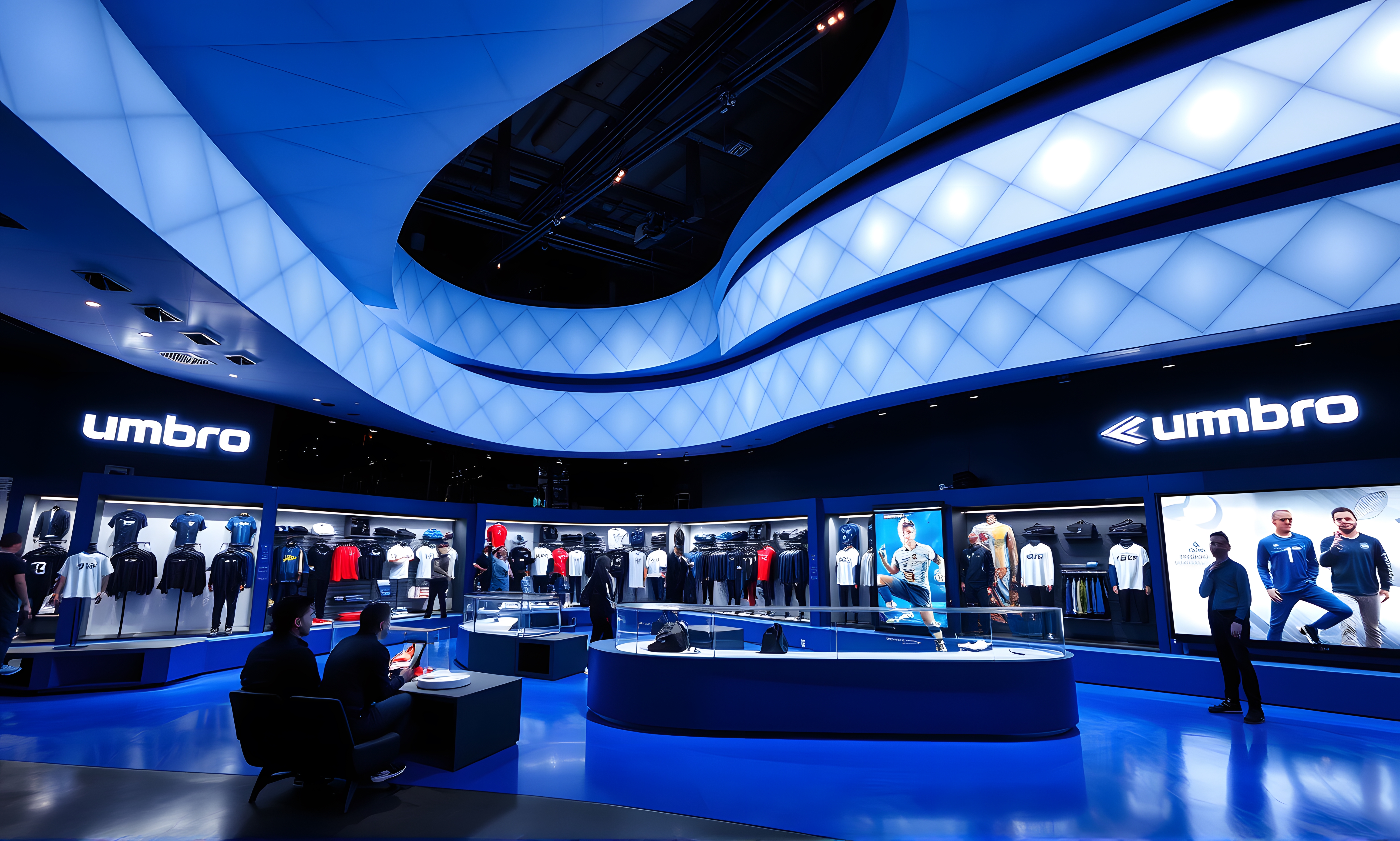 Umbro Exhibition, Store, and Exclusive Shop Design-1