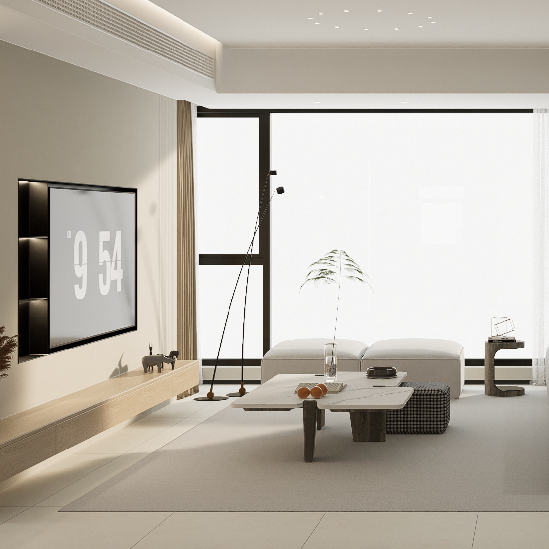 120平四改三改善住房设计-5