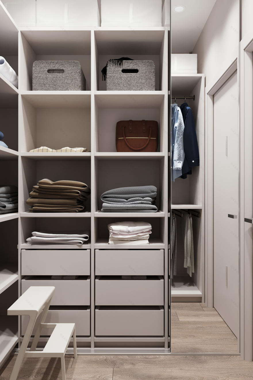 现代风格主卧室设计丨Katushhha 设计与装修工作室-3