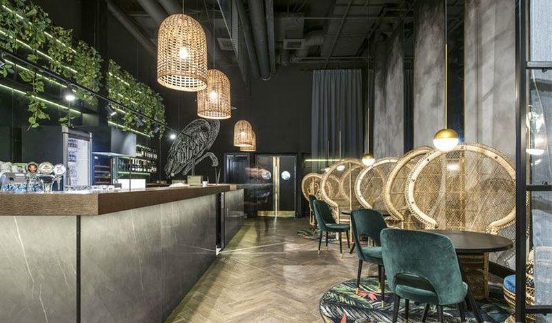 丛林主题餐厅设计 | 色彩与元素完美融合-8