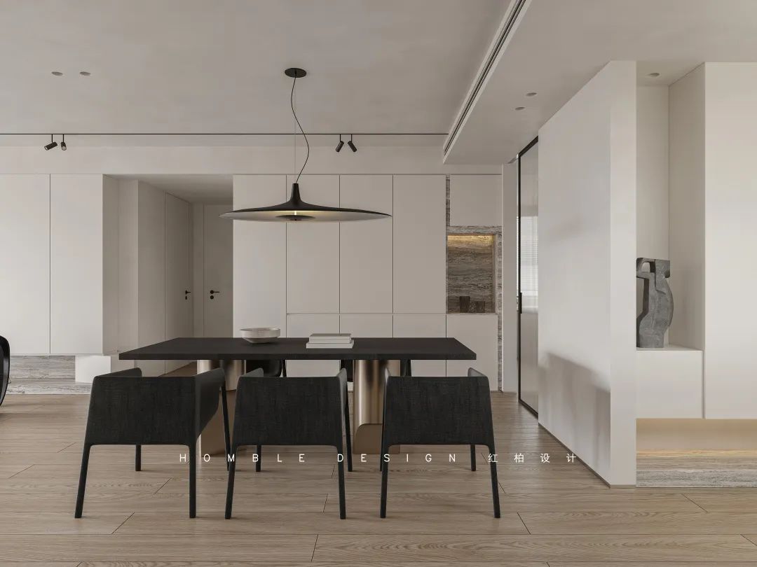 华润城·润府极简风私宅丨红柏设计-16