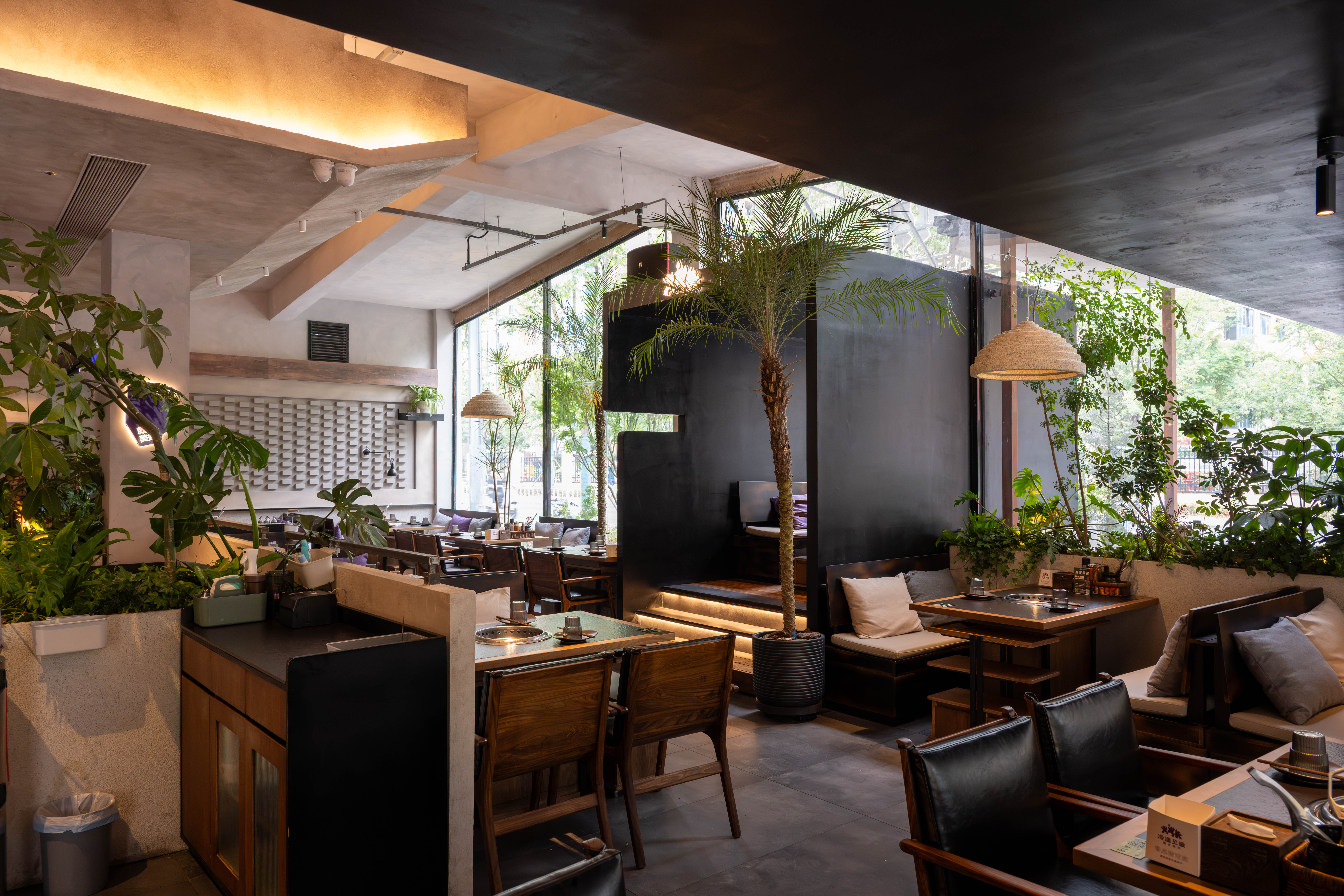 冷遇见暖融合烤肉丨中国郑州丨山野设计-30