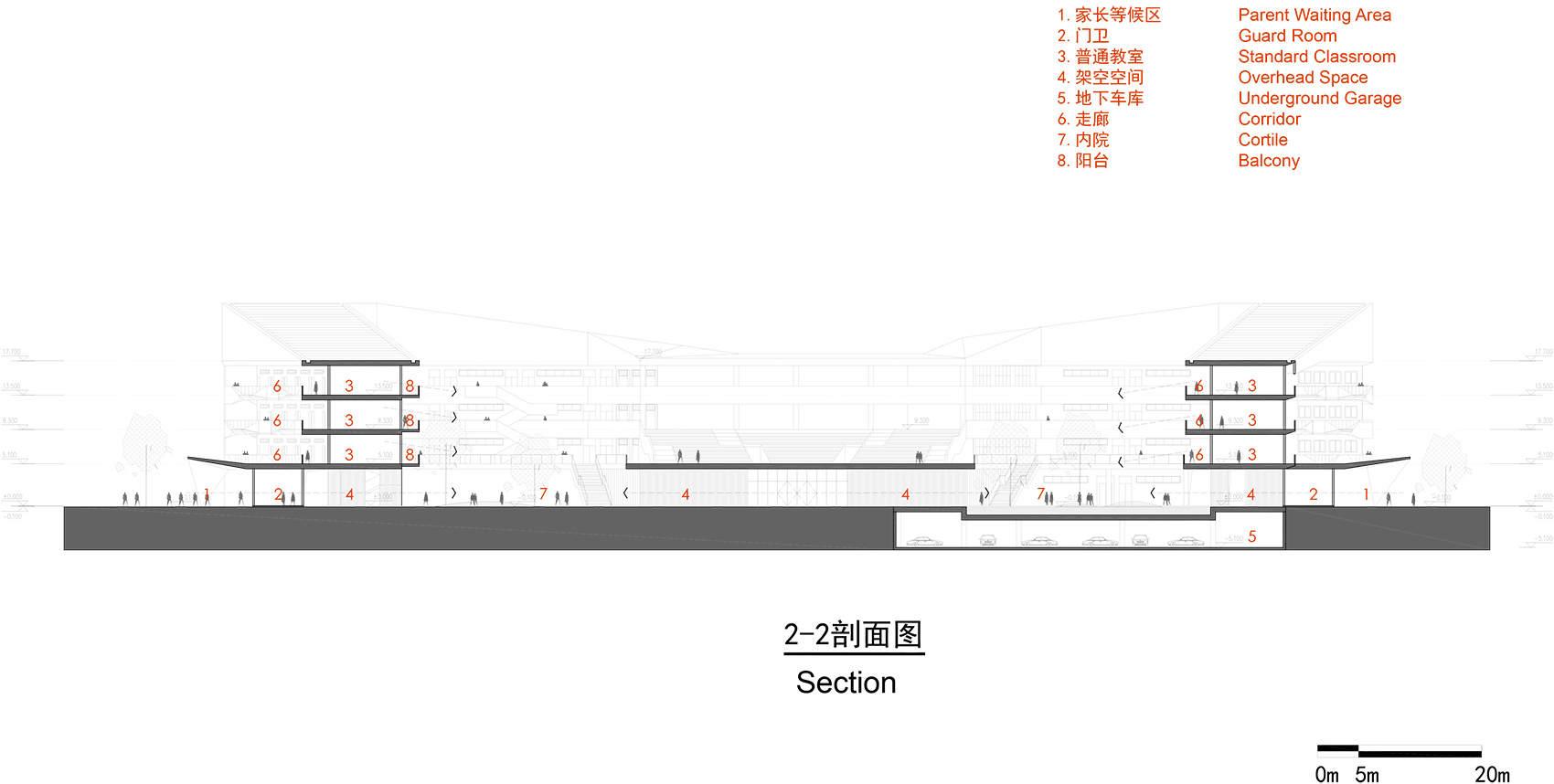 宁波市江北区甬江实验学校 / DC国际 · c+d 设计研究中心-100