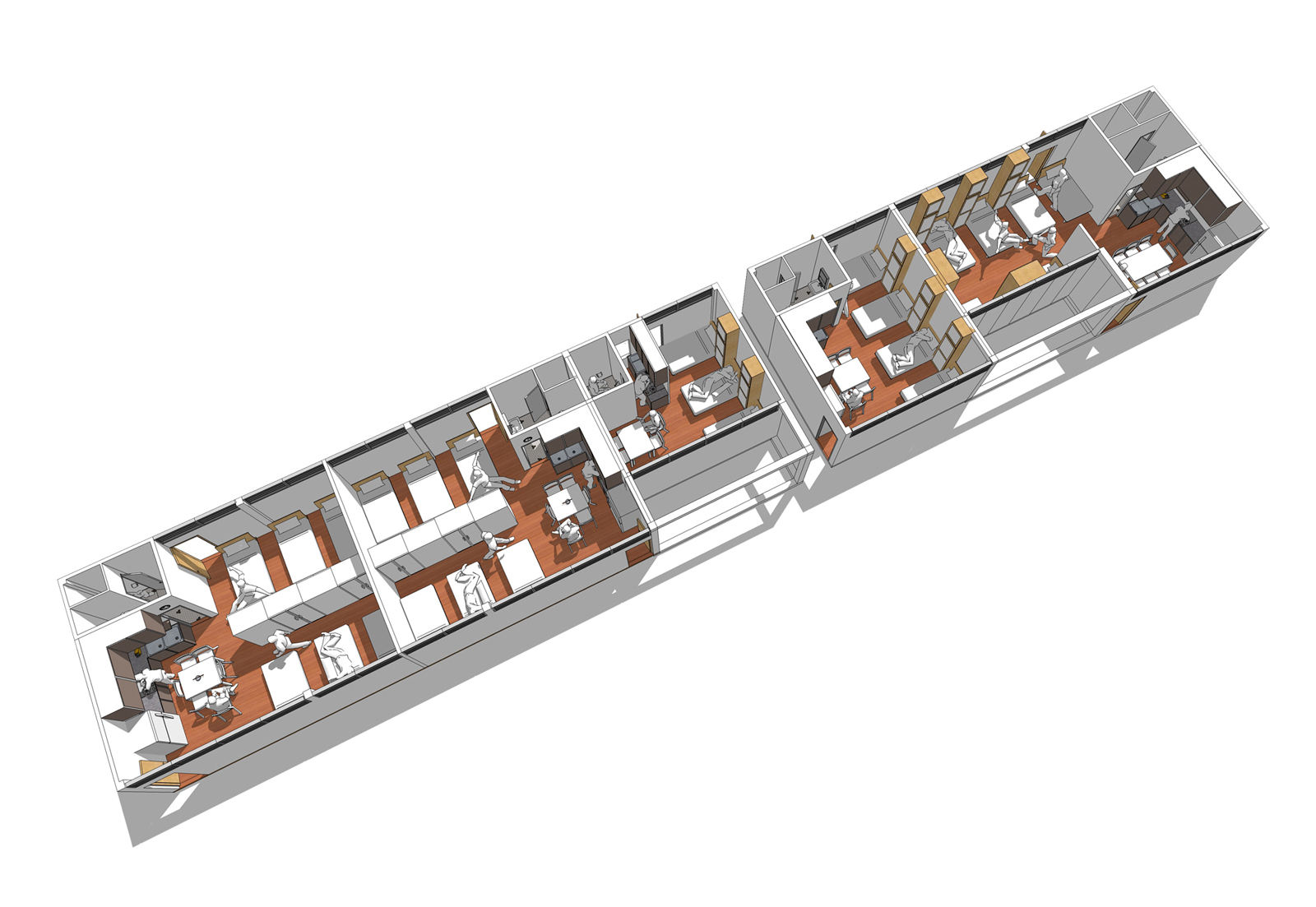 工人的家园 | 越南 Binh Duong 地区工人住宅设计-22
